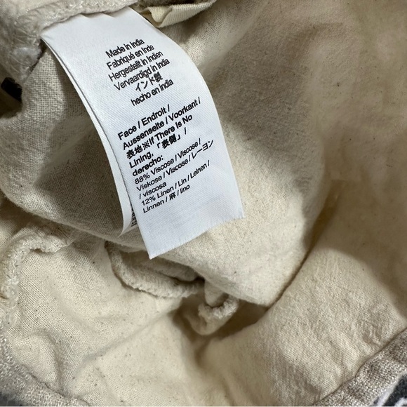 MADEWELL sz 10 V-Neck Button-Down Romper A22 - Picture 7 of 7